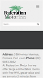 Mobile Screenshot of fedmotor.com.au